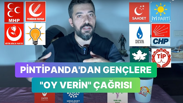 PintiPanda Gençlere Seslendi: "Oy Vermek İçin Daha Güzel Bir Seçim Yok"