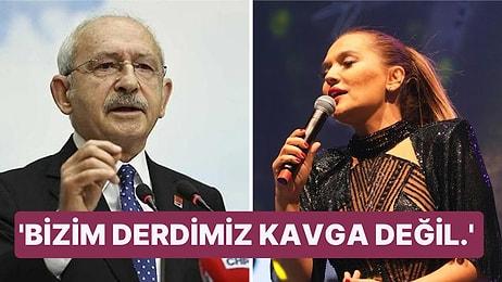 Kemal Kılıçdaroğlu, Demet Akalın'ın AKP Mitingdeki Eski Konserine Yorumuyla Sanatçıları Kucakladı