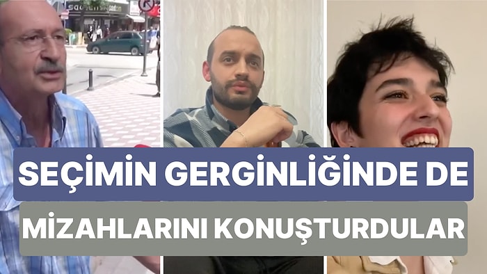 Seçim Döneminin Gergin Atmosferinde Bile Mizahını Konuşturanların Hazırladığı Birbirinden Komik Videolar