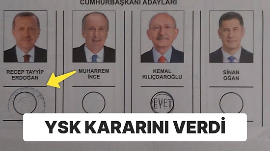 Mühürlü Erdoğan Pusulaları: YSK Kararını Verdi