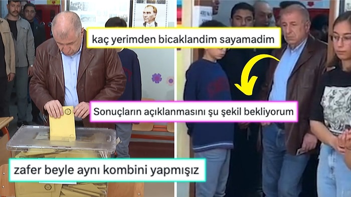 Ümit Özdağ'ın Sandık Önünde Uzaklara Daldığı Anlar Goygoycuların Eline Fena Halde Düştü!