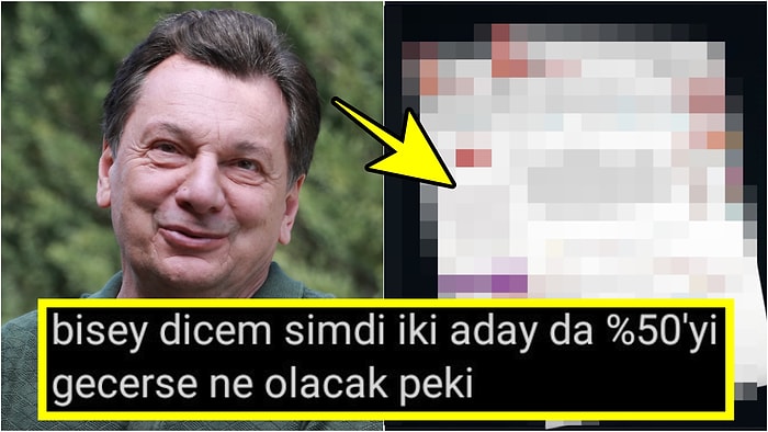 Vedat Milör, "İki Aday %50'yi Geçerse Ne Olacak?" Diyen Kişiye Verdiği Cevapla Hepimizi Güldürdü
