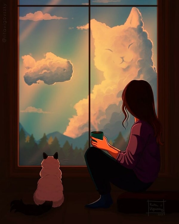 21. Наблюдая за облаками