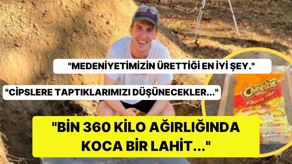 10 Bin Yıl Sonra Gelecek Nesillerin Bulması İçin Bir Lahit İçinde Cips Gömen Adamın İlginç Hikayesi!