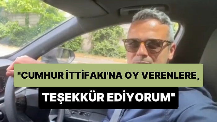 Cumhur İttifakı'na Oy Verenlere Teşekkür Eden Vatandaş: 'Her Şey Güllük Gülistanlıkmış, Vicdanen Rahatladım'