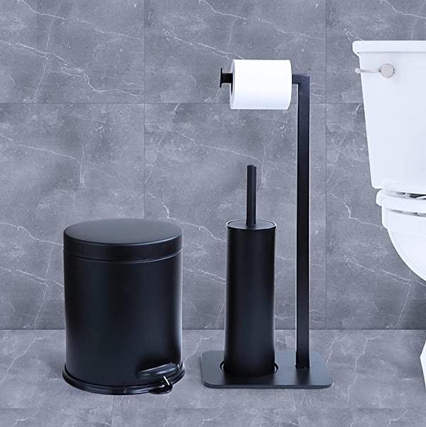 17. DND Concept Pedallı Çöp Kovası ve Tuvalet Fırçası