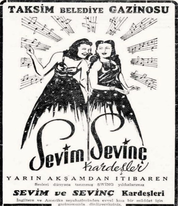 Konservatuvarda okurken Ankara Radyosunda program yapan ikilinin şöhretleri git gide artar ve gerek Ankara gerekse İstanbul'da konserler verirler. İkinci Dünya Savaşı'ndan hemen sonra ise Sevinç Tevs Yunanistan'a gider.