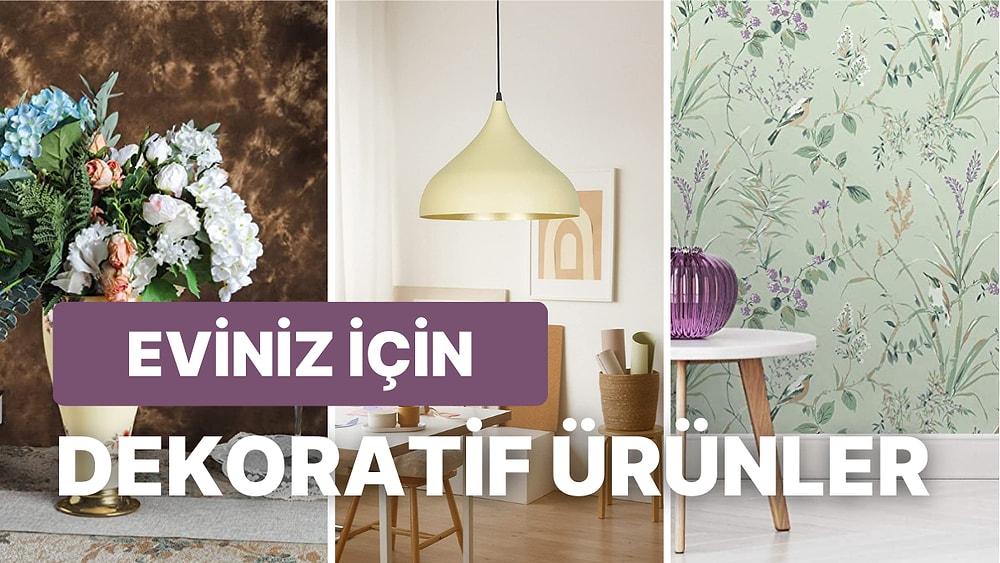 Evinizde Büyük Bir Stil Yenilemesi Sağlayacak Dekor Ürün Tavsiyeleri