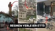 Ankaralıların Yüreğini Ağzına Getiren Fırtınadan Manzaralar