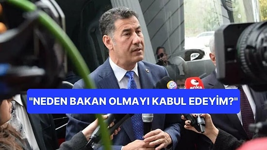 Sinan Oğan Bakanlıkla 'Tatmin Olmadı'