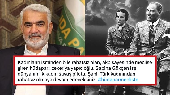 HÜDA-PAR’lı Zekeriya Yapıcıoğlu’nun İlk Kadın Savaş Pilotu Sabiha Gökçen Hakkındaki Sözleri Yeniden Gündemde!