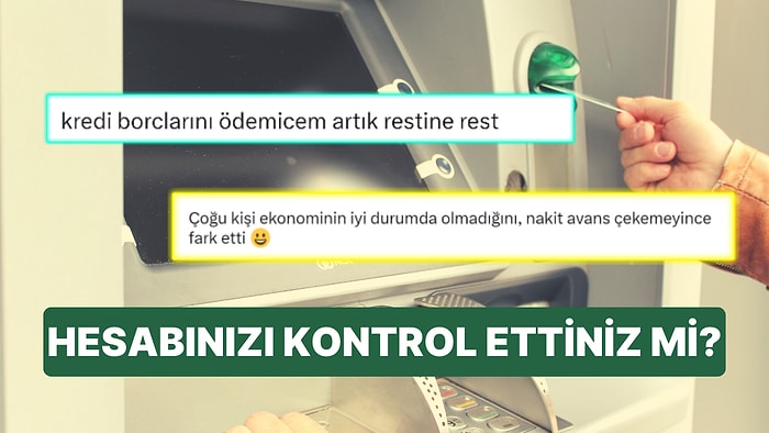 Hesabınızı Kontrol Ettiniz mi? Hesabında Nakit Kalmayan, Karttan Avans Çekemeyenler Şoke Oldu