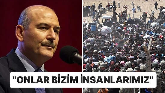 Süleyman Soylu’dan Tepki Çeken Suriyeli Vatandaş Savunması: “Bunlar Bizim İnsanımız”