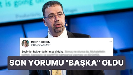 Daron Acemoğlu, Seçimler İçin Bu Kez Başka Açıdan Bakan Bir Yorum Paylaştı