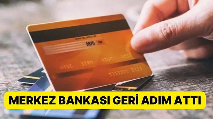 Merkez Bankası Duyurdu: Kredi Kartı Nakit Avans Kararı Kaldırıldı