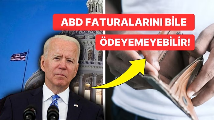 ABD Borçlarını Ödeyemiyor! Borç Limitini Zorlayan Ülke Temerrüde Düşme Riski İle Karşı Karşıya