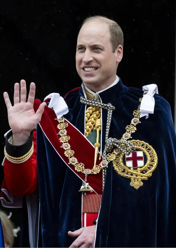 4. Принц Уэльский Уильям сейчас в 40: