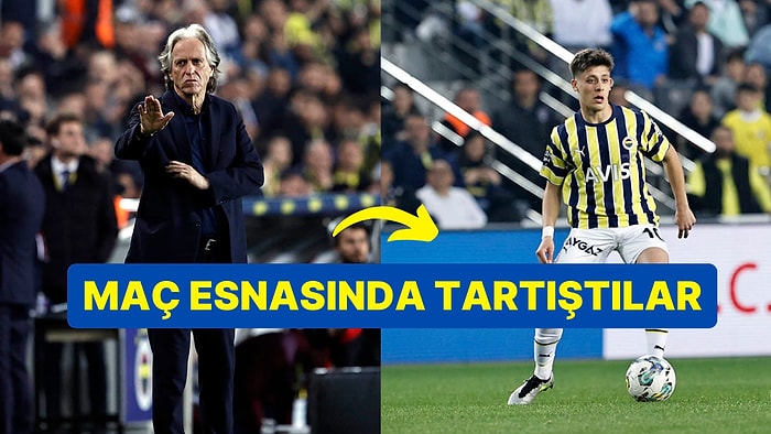 Jorge Jesus, Arda Güler'e Ne Dedi? Trabzonspor Maçında İkili Arasında Yaşananlar