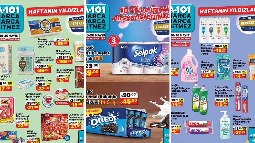 20 - 26 Mayıs 2023 A101 Haftanın Yıldızları Kataloğu