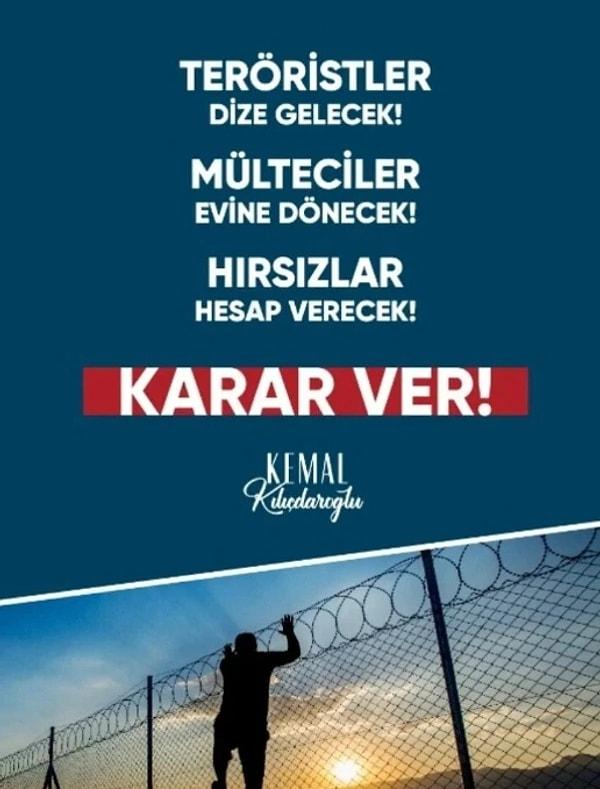İşte Kemal Kılıçdaroğlu’nun ikinci turda kullanacağı ve kısa sürede reklam panolarında yer alacak görseller 👇