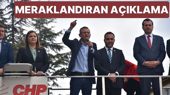 Özgür Özel'den Meraklandıran Açıklama: "Birkaç Güne Kadar Çok Güzel Haberler Alacaksınız"