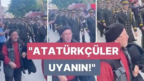 Samsun'da 19 Mayıs Kutlamaları Sırasında Bir Adam "Atatürkçüler Uyanın!" Diye Bağırdı