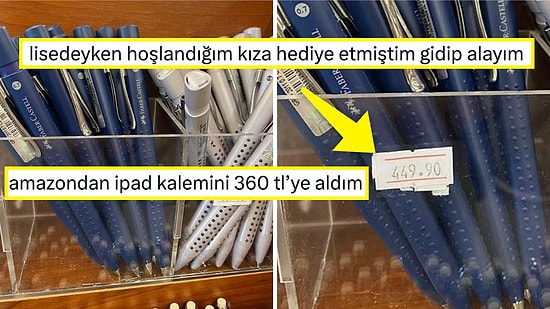 Kalem Kutusunda Gözden Çıkardığımız Uçlu Kalemin 450 Lira Olması Derin Bi' İç Çektirdi