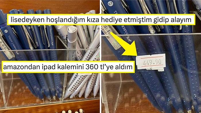 Kalem Kutusunda Gözden Çıkardığımız Uçlu Kalemin 450 Lira Olması Derin Bi' İç Çektirdi