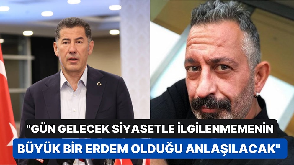 Cem Yılmaz İkinci Turda Cumhurbaşkanı Erdoğan'ı Destekleyeceğini Söyleyen Sinan Oğan'a Tepki Gösterdi