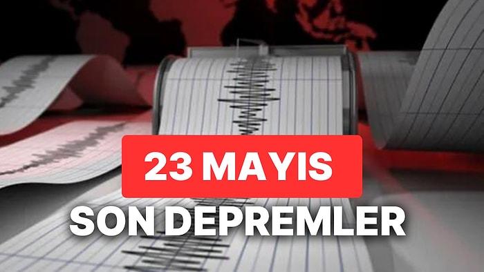 23 Mayıs Deprem mi Oldu? AFAD ve Kandilli Rasathanesi Son Depremler Listesi Sorgulama Ekranı