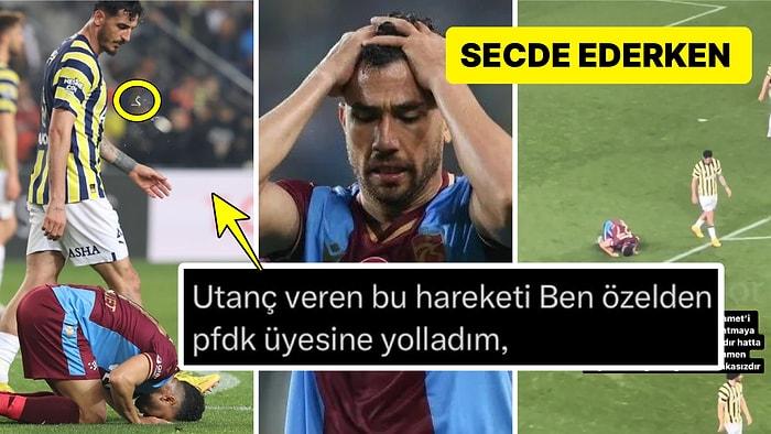 PFDK'ya Sevk Edilmişti: Fenerbahçeli Samet Akaydın Gerçekten Trabzonsporlu Trezeguet'ye Tükürdü mü?