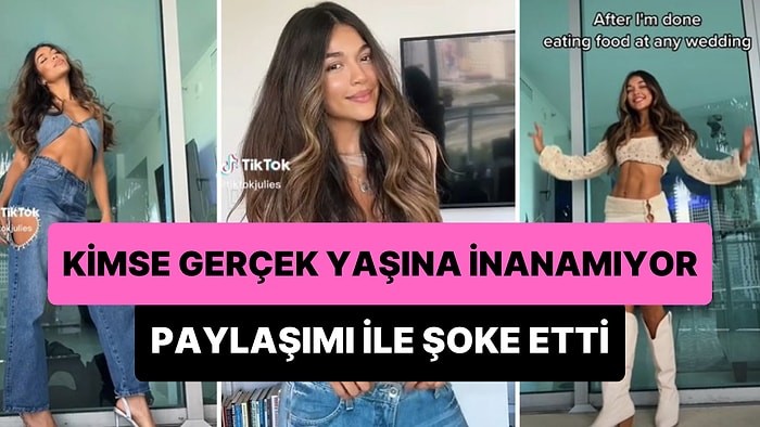 20 Yaşlarında Gözüken TikTok Fenomeninin Gerçek Yaşına Kimse İnanamıyor!