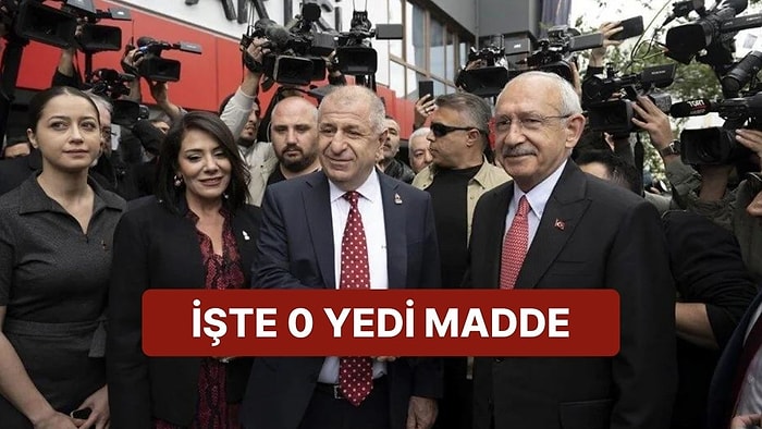 İsmail Saymaz Açıkladı: Özdağ ve Kılıçdaroğlu 7 Maddede Anlaştı