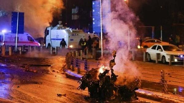 Paylaşımdan 5 gün sonra yani 10 Aralık'ta İstanbul'un Beşiktaş semtinde Vodafone Park yakınlarında iki bombalı intihar saldırısı gerçekleşti.