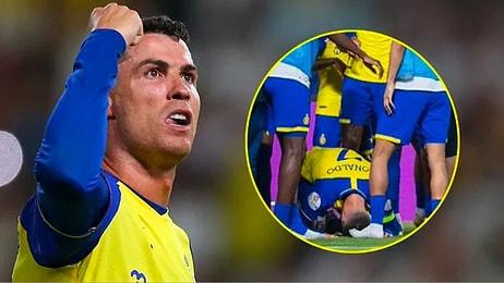 Al-Nassr'ın Galibiyet Golünü Atan Cristiano Ronaldo Sevincini Secdeye Giderek Kutladı
