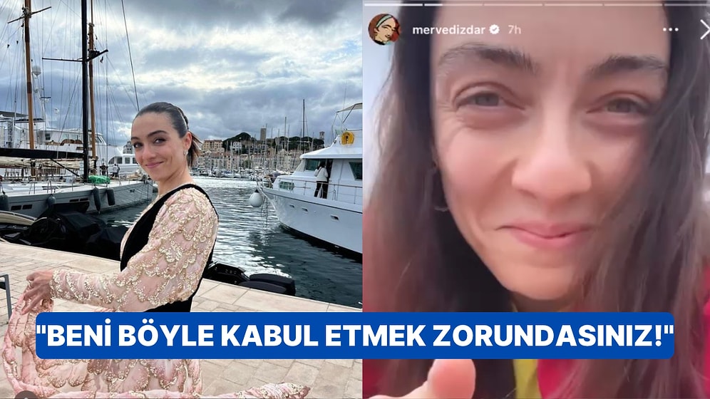 Cannes Film Festivali'ndeki Kombini Eleştirilen Merve Dizdar'dan Sert Tepkilere Kapak Gibi Cevap!