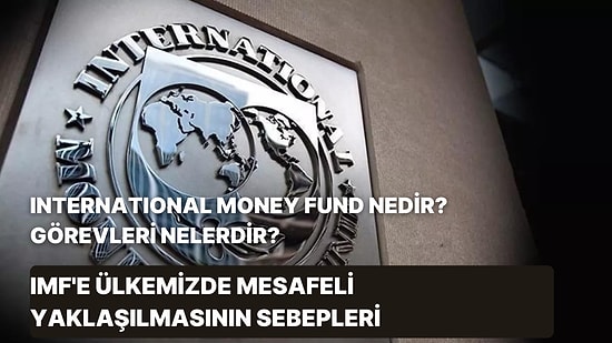 IMF Nedir? IMF’e Ülkemizde Bu Kadar Mesafeli Yaklaşılmasının Sebepleri Neler?