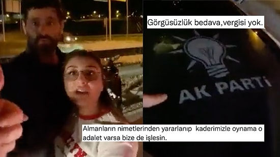 Trafikte Gurbetçi ve Vatandaş Arasında Yaşanan Tartışmanın Tansiyonu Giderek Arttı Siyasi Polemiğe Dönüştü