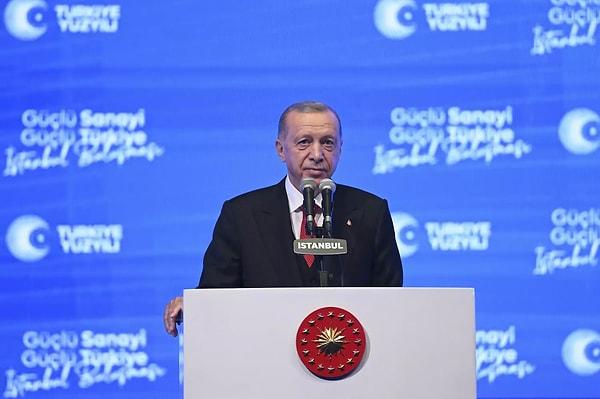 Erdoğan, bugün Güçlü Sanayi Güçlü Türkiye İstanbul Buluşması'nda Kılıçdaroğlu’nun bu sözlerinin yalan olduğunu söyledi ve ‘ispatlamazsan, namertsin’ dedi.