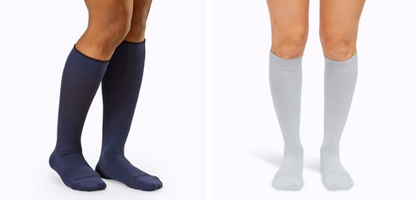 13. Мягкие компрессионные чулки.