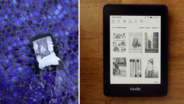 17. Водонепроницаемся электронная книга Amazon Kindle 😍
