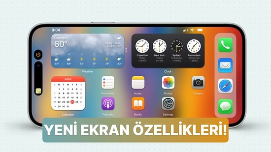 iOS 17, iPhone'ların Kapalıyken Bile Kullanışlı Olmasını Sağlayacak Akıllı Ekran Özelliği İle Beraber Gelecek!