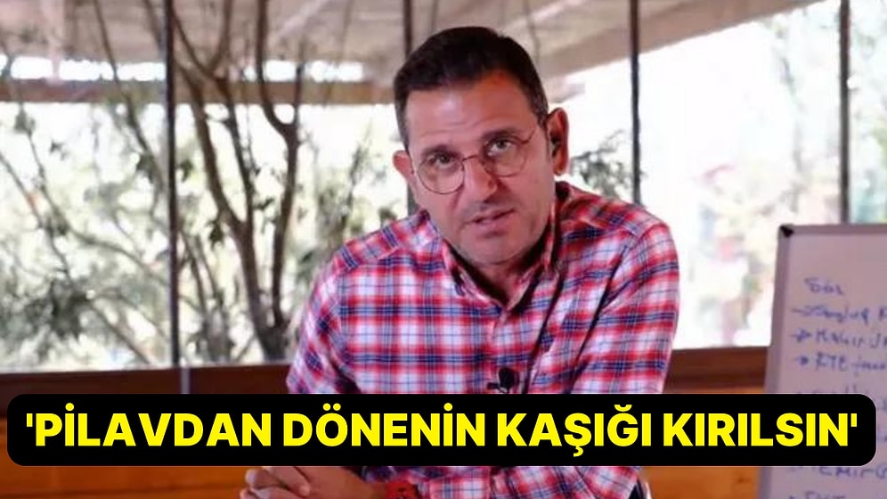 Fatih Portakal'dan Çok Konuşulacak Sözler: 'Pilavdan Dönenin Kaşığı Kırılsın'
