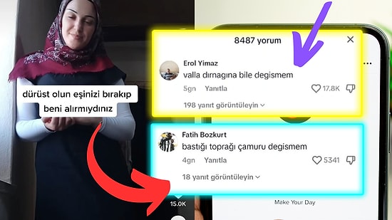 TikTok'ta Evli Erkekler Eşlerine Sadakatlerini Gösteren Peş Peşe Yorumları ile Ağzımızı Açık Bıraktı!