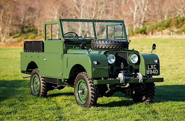 18. Land-Rover Series One — Елизавета II