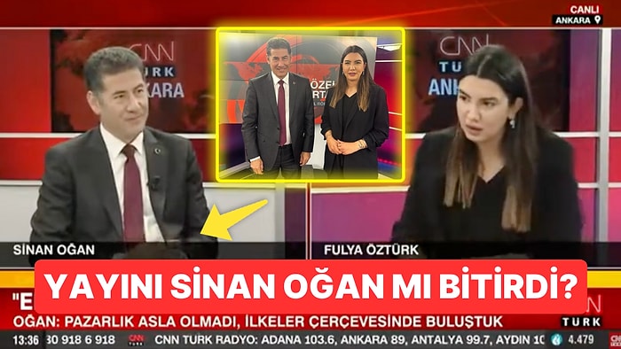 Fulya Öztürk, Canlı Yayını El Hareketiyle Bitirdiği İddia Edilen Sinan Oğan Hakkında Açıklama Yaptı!