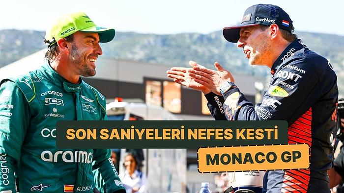 Nefes Kesen F1 Monako Grand Prix'si Sıralama Turlarında Pole Pozisyonu Max Verstappen'in!