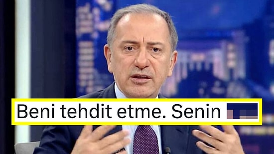 Fatih Altaylı, Kendisine 'Fırıldak' Diyen Kullanıcıya Ateş Püskürdü!