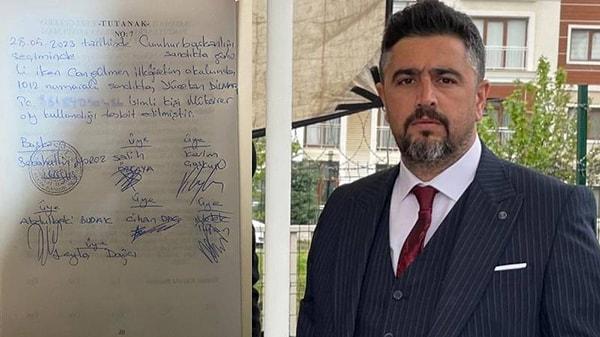 MHP Dilovası İlçe Başkan Vekili Yücetan Dilmaç iki ayrı sandıkta oy kullanmaya çalışırken yakalandı.