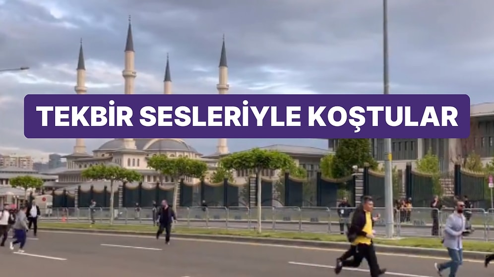 Tekbir Sesleriyle Cumhurbaşkanlığı Külliyesi'ne Koştular